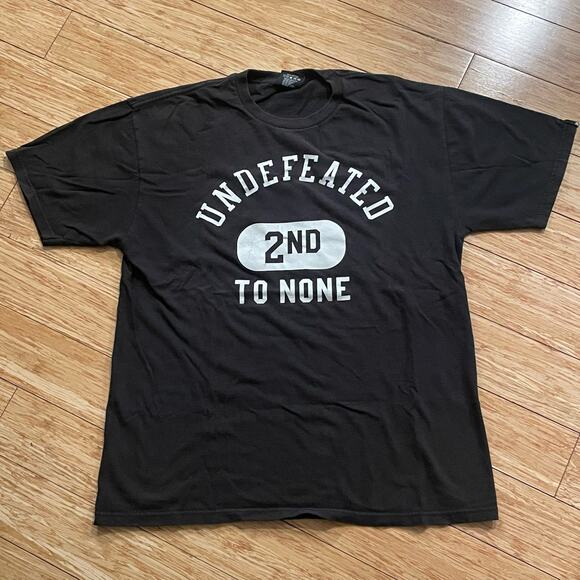 Undefeated 2nd To None T-Shirt streetwear hypebeast skateboarding - Picture 1 of 3